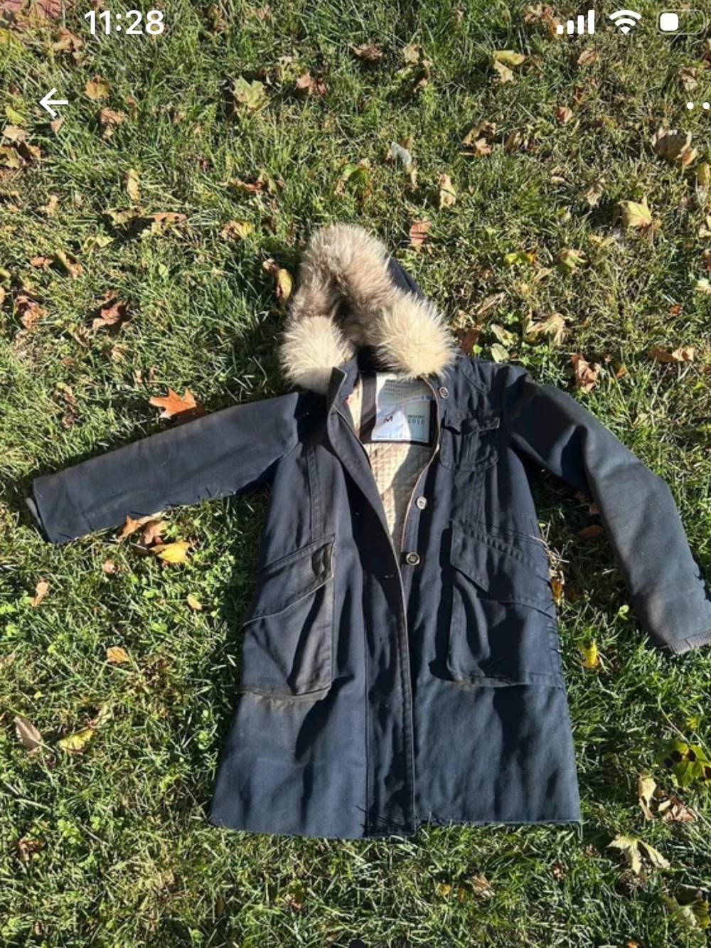 Marc By Marc Jacobs Parka with Fur Hood Trim